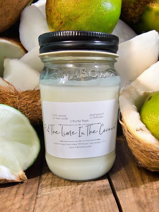 Put The Lime In The Coconut Candle